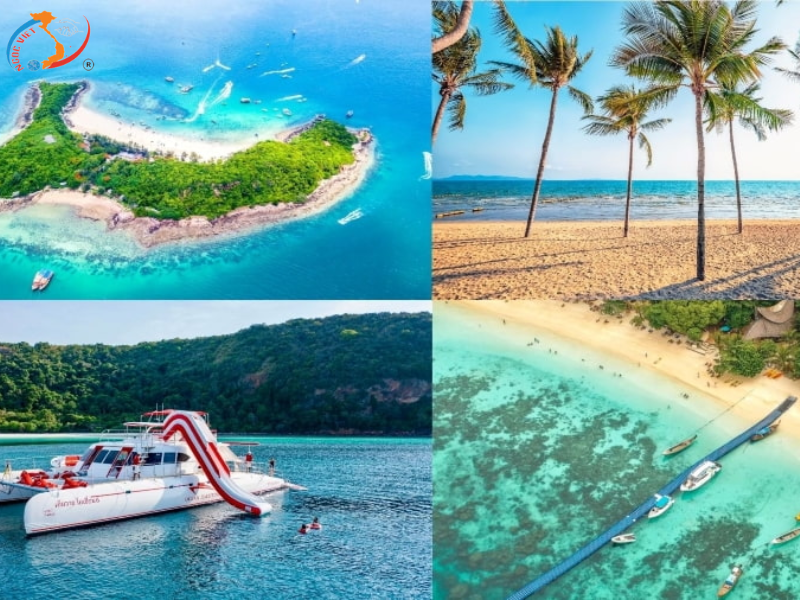 TOUR THÁI LAN - BANGKOK - PATTAYA  LÂU ĐÀI TỶ PHÚ - CHOCOLATE VILLE - BUFFET 86 TẦNG - VIETJET